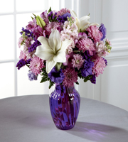 The FTD Shades of Purple Bouquet