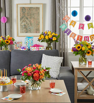 Floral Confetti Bouquet Set