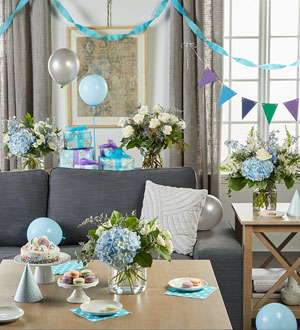 Carolina Blue Bouquet Set