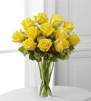 The FTD Yellow Rose Bouquet