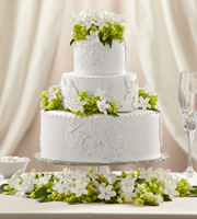 The FTD Bloom & Blossom Cake Dcor