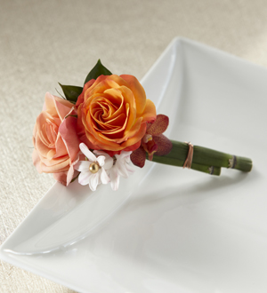 The FTD Sunset Dream Boutonniere